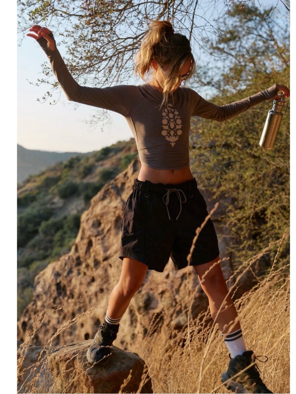 FP Movement Tempo On Repeat Long-Sleeve Logo Layer
